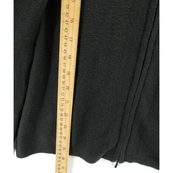 Kenneth Cole Sweater Small Cardigan Y2K Italian Mob Sopranos Minimal - Picture 4 of 9